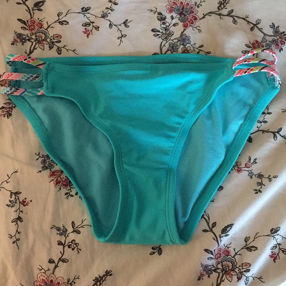 Teal Xhilaration (Target) bikini bottoms